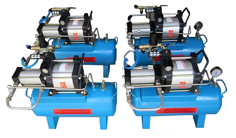 空氣增壓器壓比5:1空氣增壓設備
