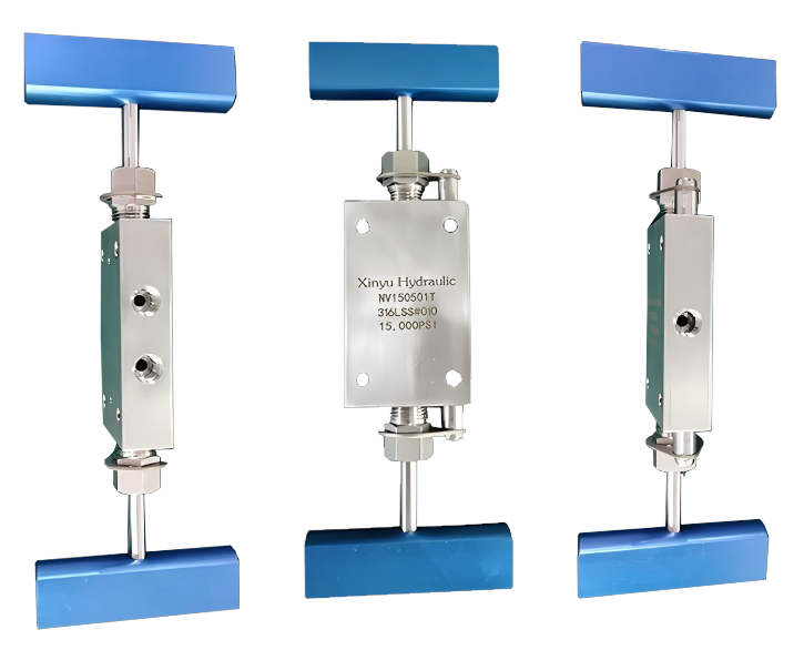 （一進兩出雙控）高壓手動針閥