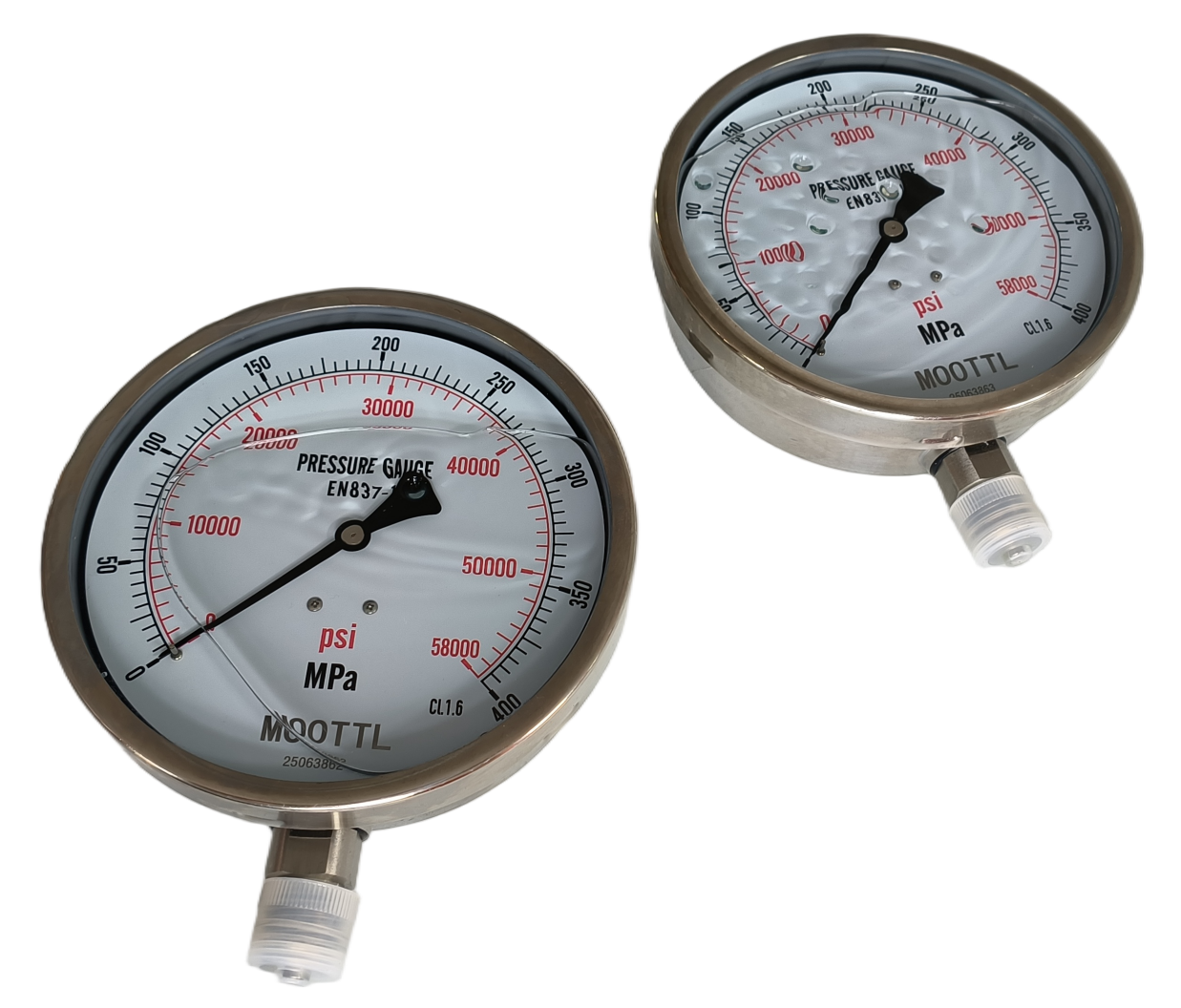 高壓壓力表徑向安裝