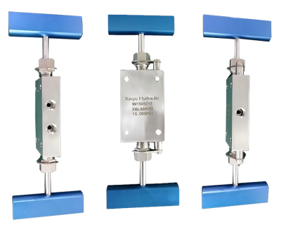 （一進兩出雙控）高壓手動針閥