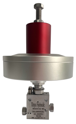 高壓氣控閥柱常閉型氣控針閥