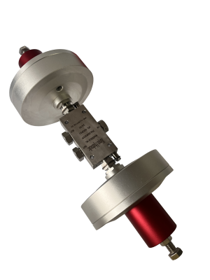 一進兩出雙控高壓氣控針閥