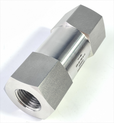 6000psi不銹鋼單向閥浮動密封圈單向閥